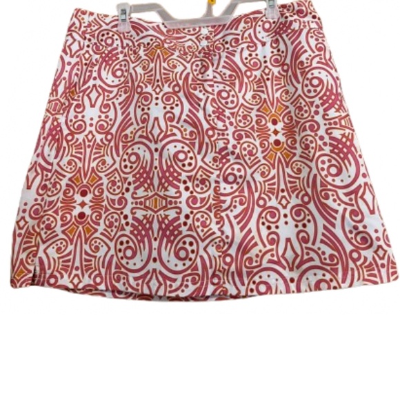 Adidas Climacool Women’s Golf/Tennis ATHLEISURE Abstract Print Skort Sz-14 - Picture 1 of 7